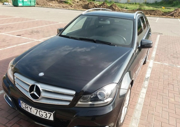 Mercedes-Benz Klasa C cena 37900 przebieg: 246000, rok produkcji 2012 z Rypin małe 781